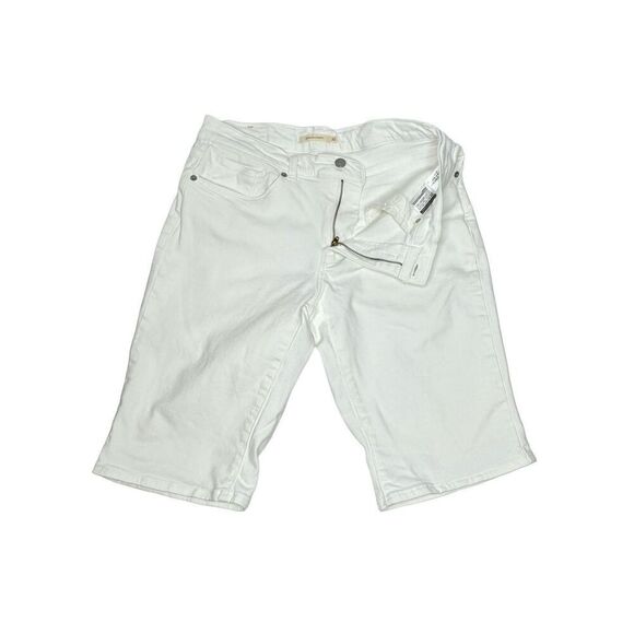 Levi’s white denim classic Bermuda shorts size 30 - Picture 7 of 13